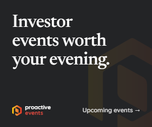 Proactive Events: Investor events worth your evening.